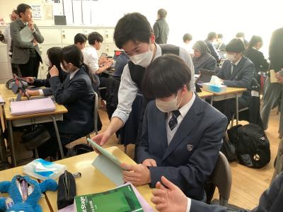 授業改善推進プロジェクト　Padletを使ったICT公開授業