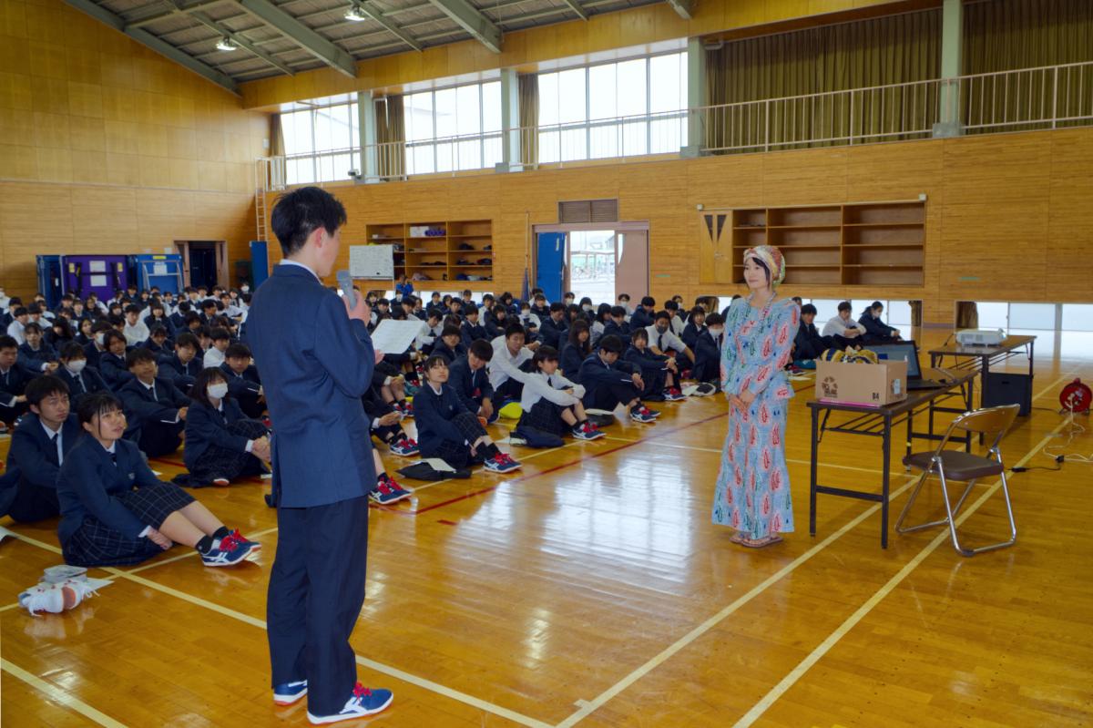 生徒代表謝辞
