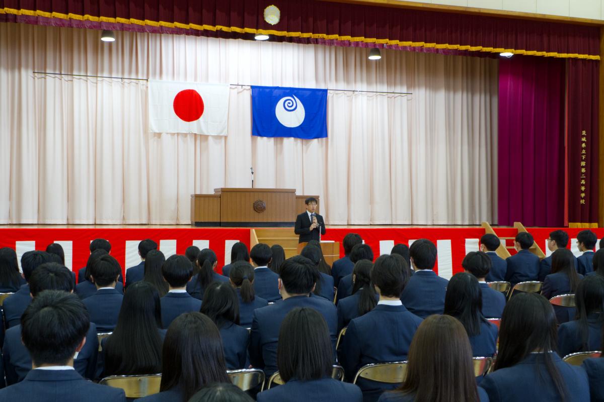 みかげ同窓会名誉会長である池田校長