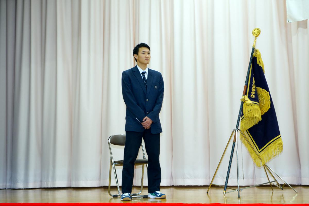 ラグビー部 吉田隼和さん（2年 結城中出身）