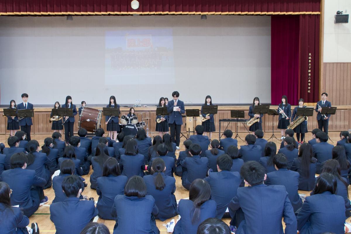 生徒会長挨拶