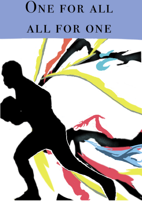 ラグビー部：ONE FOR ALL ALL FOR ONE